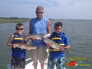 family-friendly-fishing-charters-Myrtle-Beach-inshore-fishing-myrtle-beach-redfish-red-drum-2 family-friendly fishing charters Myrtle Beach